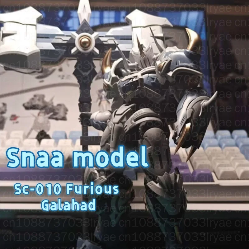 

Snaa Model 1/144 Sc-010 Furious Galahad Figure In Stock The Round Table Knights Figurine Model Pvc Statue Collection Fans Gifts