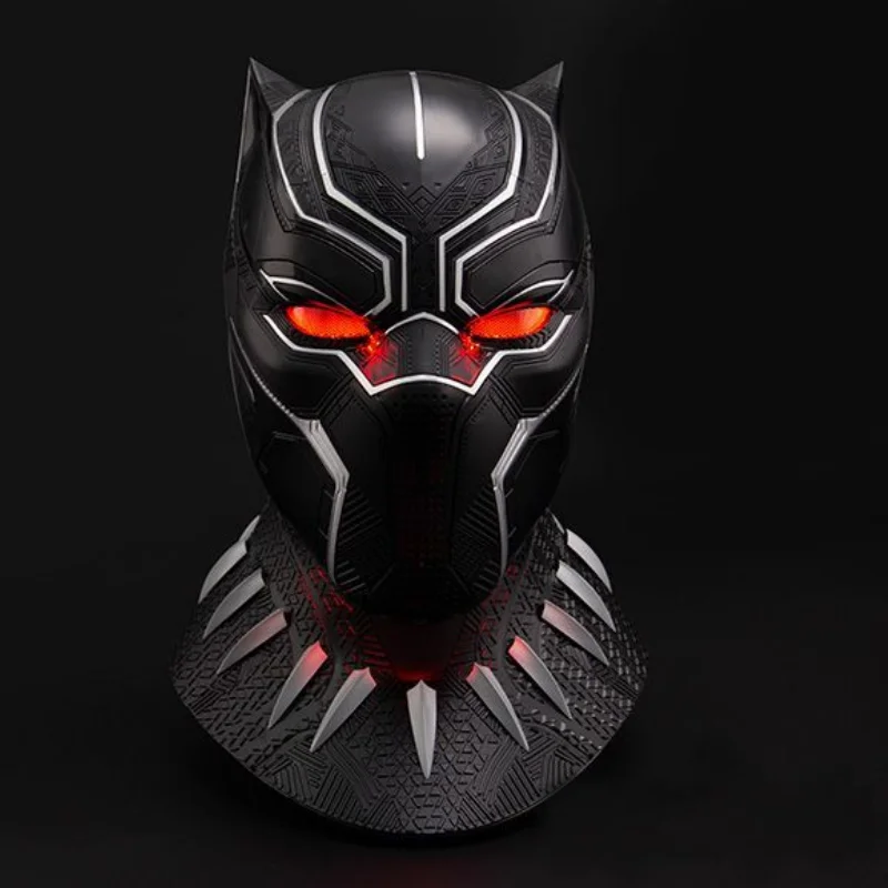 Avengers Black Panther Helmet 1:1 Wearable Cosplay Mask Eye Lights Touch Control Collectible Helmet for Man Gifts Christmas