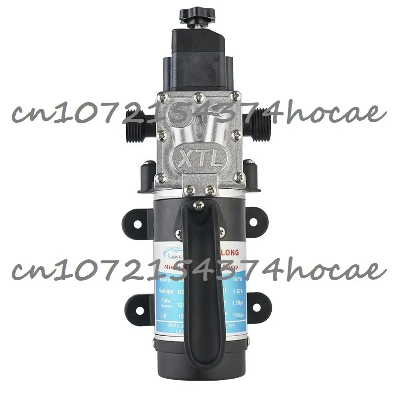 24V 12L/min 160W 15bar Pipeline Pressure Test Pump,  Underfloor Heating Cleaning Pump, PPR Water Pipe Leak Detection Pump