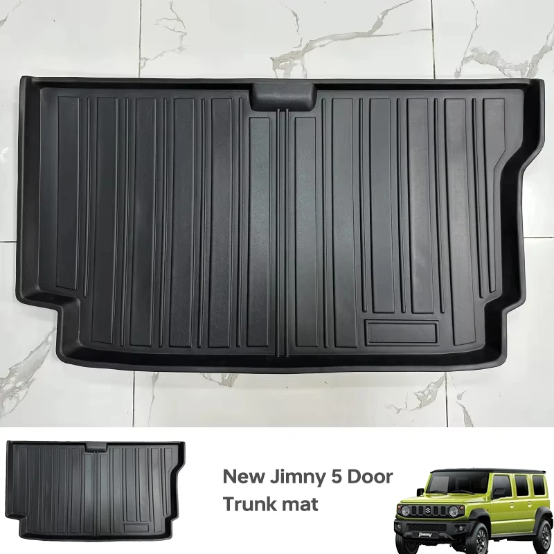 For Jimny 5doors Trunk mat TPE Material for new Suzuki JIMNY 5doors custom car AllWeather car Floor Mat Fit