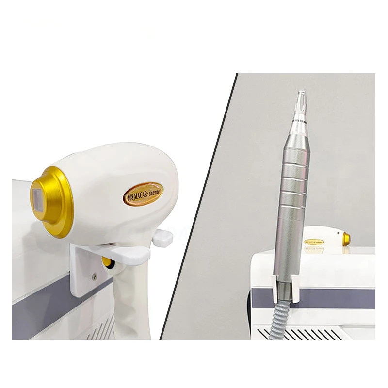 6000 watts2 em 1 808 diodo laser depilação permanente q comutado nd yag portátil máquina de remoção de tatuagem a laser de picossegundo