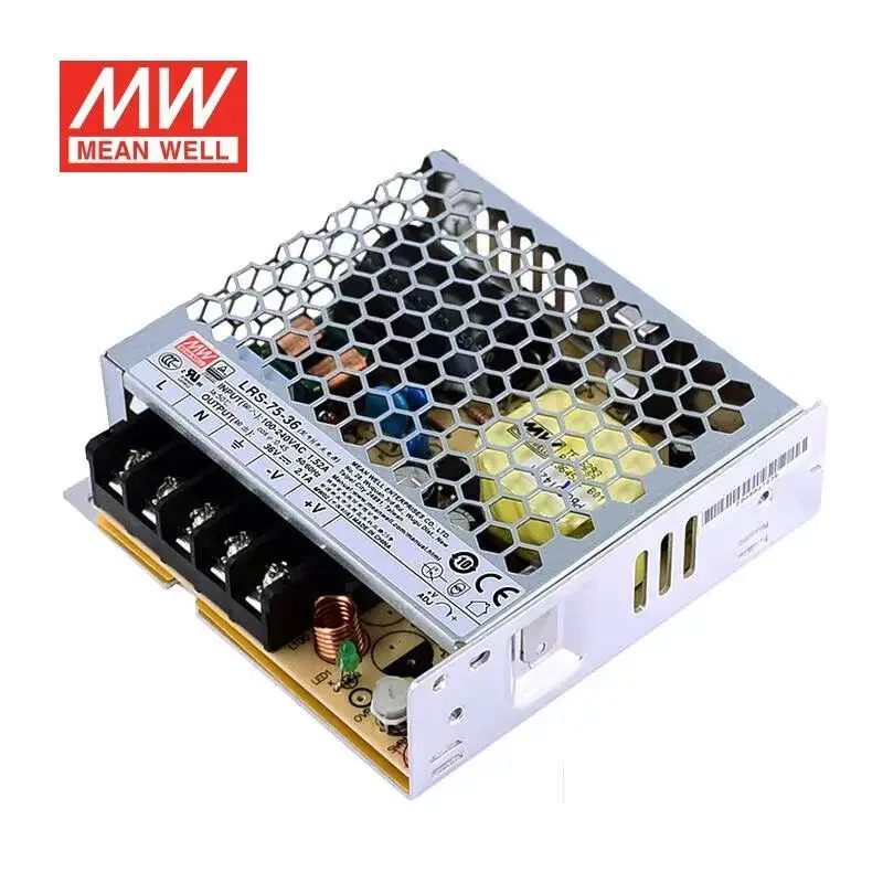 

Tai Wan MEAN WELL LRS-75-36 36VDC 2.1A Single Output Switching Power Supply Led Driver Brand New Original Authentic