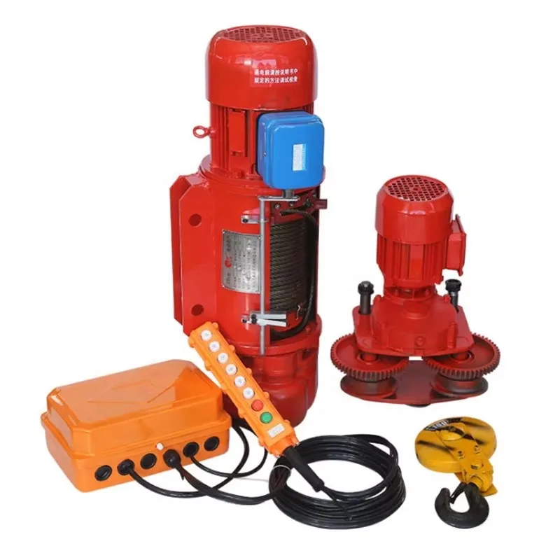2T Electric Wire Rope Hoist Wireless Remote Control With Factory Price