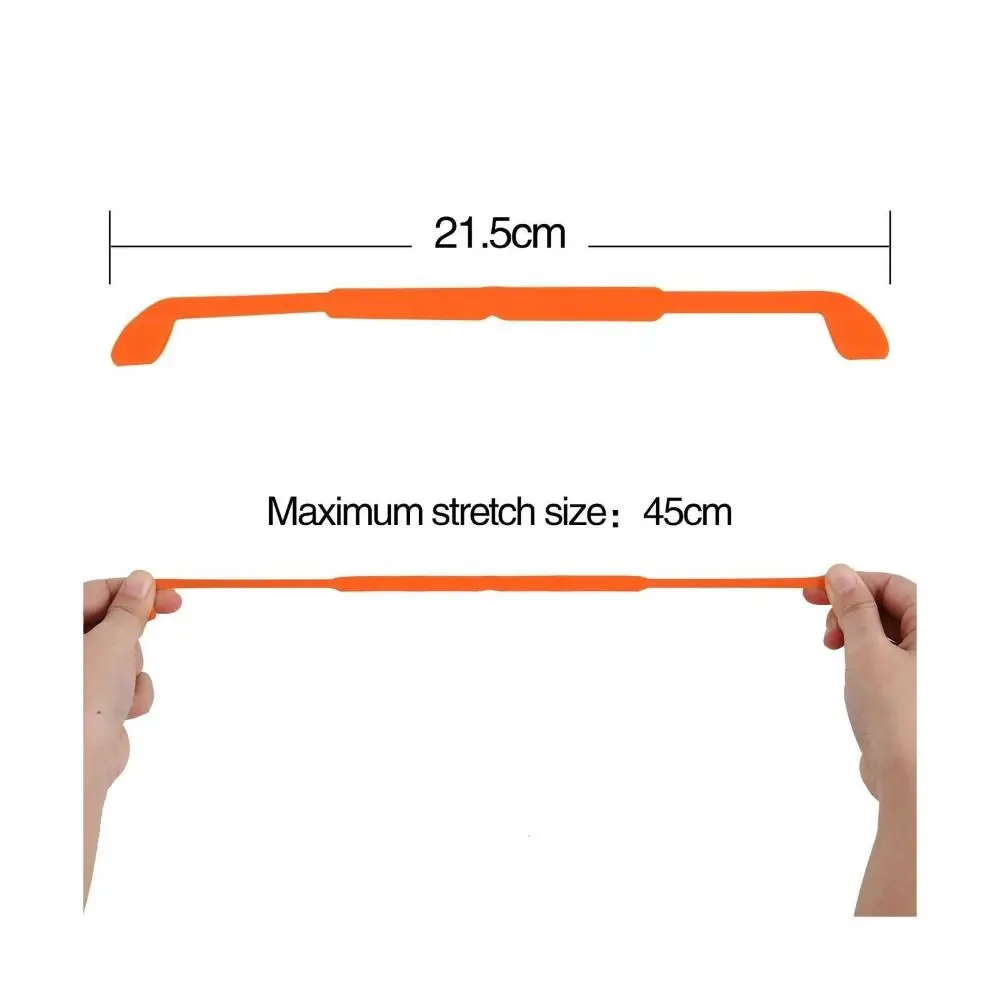 Aksesori Kacamata Tali Kacamata Silikon Tali Kacamata Anti Selip Melar Tali Kacamata Olahraga 10 Warna Uniseks