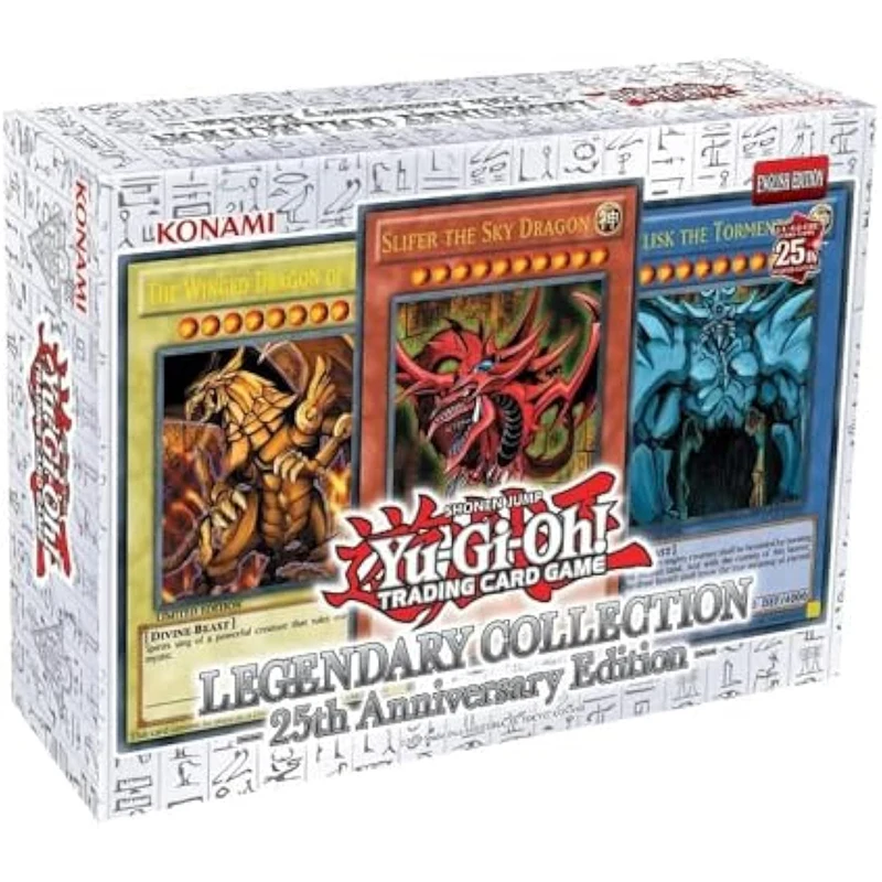 Yugioh TCG Legendary Collection 25th Anniversary Edition Box Set New Sealed Children's Toys Collection Card New