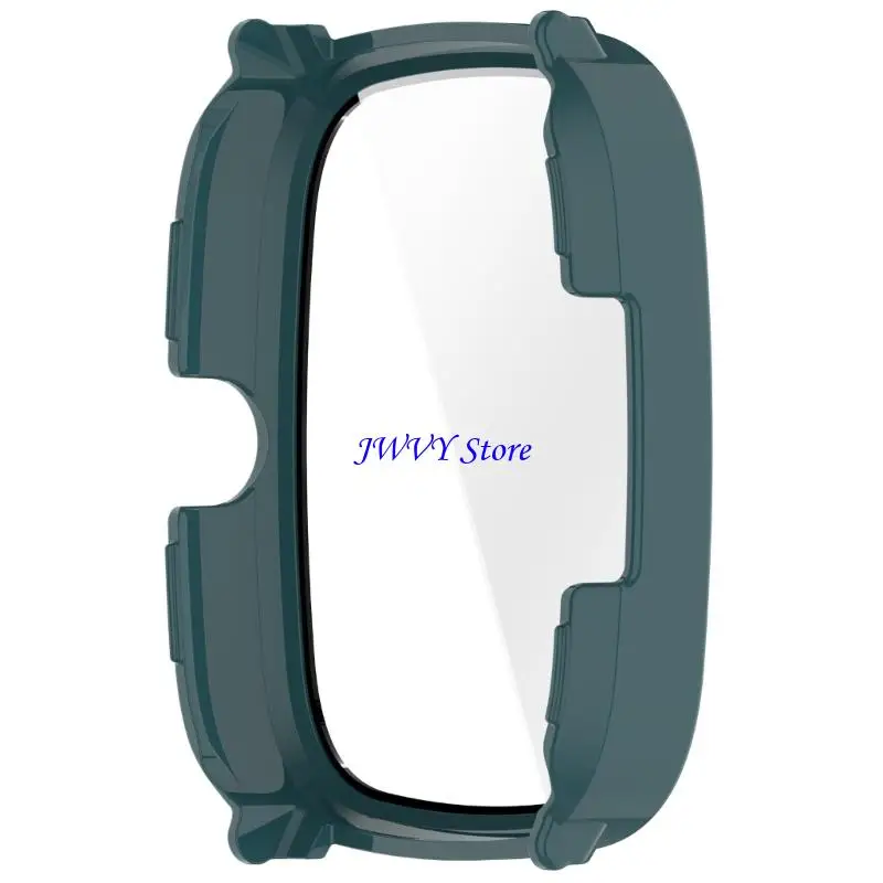 

573A PC Full Coverage Smartwatch Integrated Tempered Glass Screen Protector Defense Hard Sleeve Case Guard Suitable for RS5