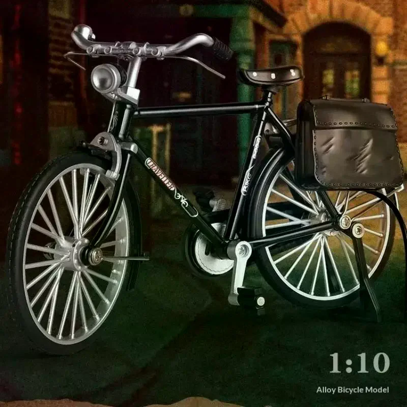 New Handmade Diy Bicycle Model With A 28-Inch Frame A Retro 90s-Style Assembly Toy Semi-Alloy
