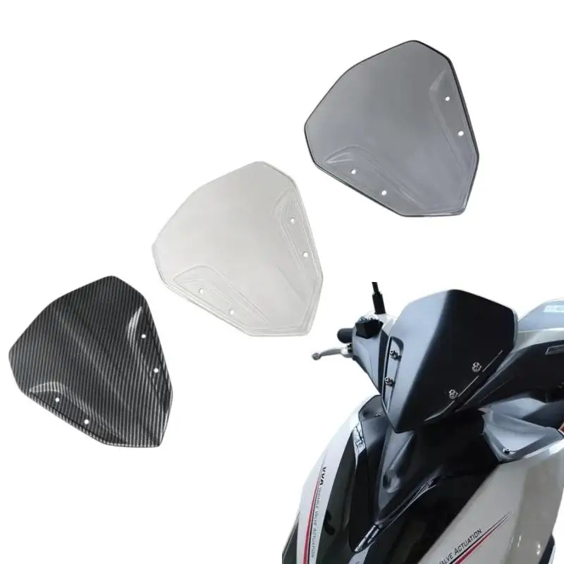 Motorcycle Front Windshield Visor Impact Resistant 1Pcs for  Aerox 155 V1 V2 V3 NVX 155 Outdoor Riding