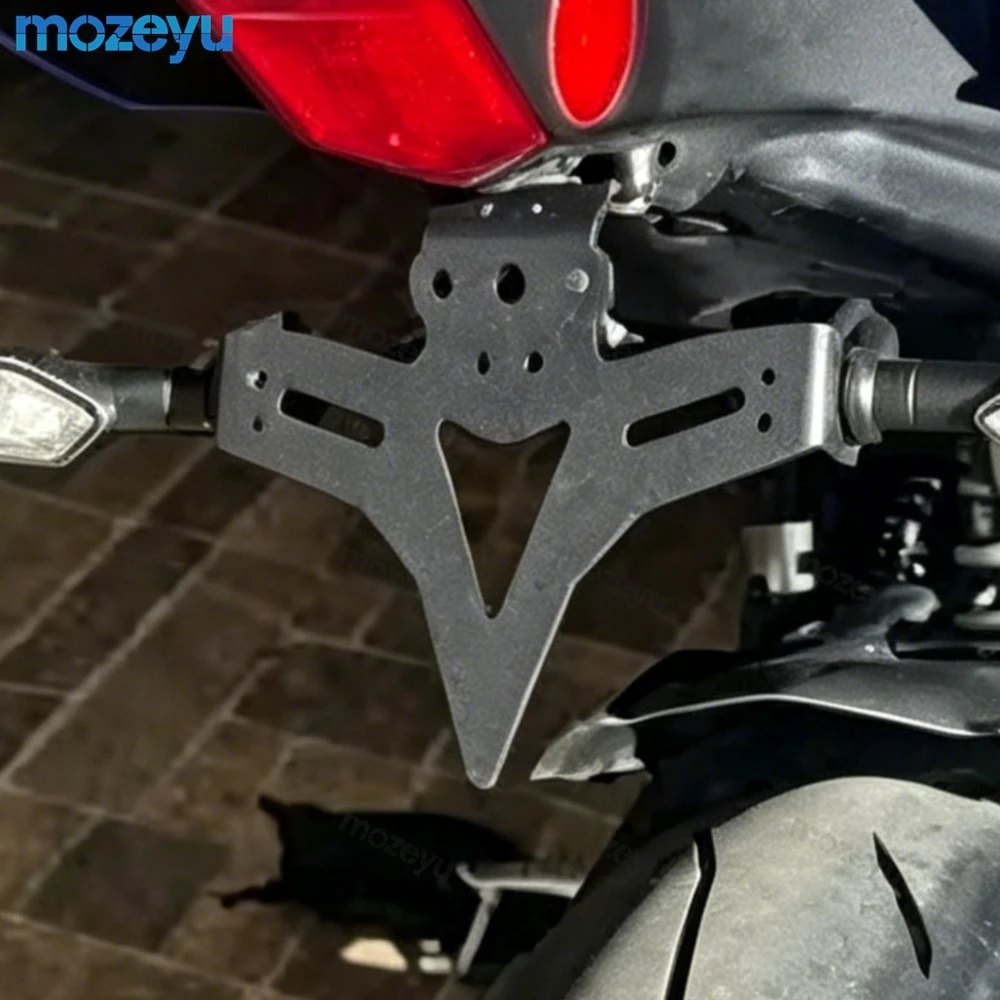 YZF R7 2026 Motorcycle License Plate Holder Fender Eliminator Registration Bracket For Yamaha MT-07 MT07  FZ-07 FZ 07 2025-2018