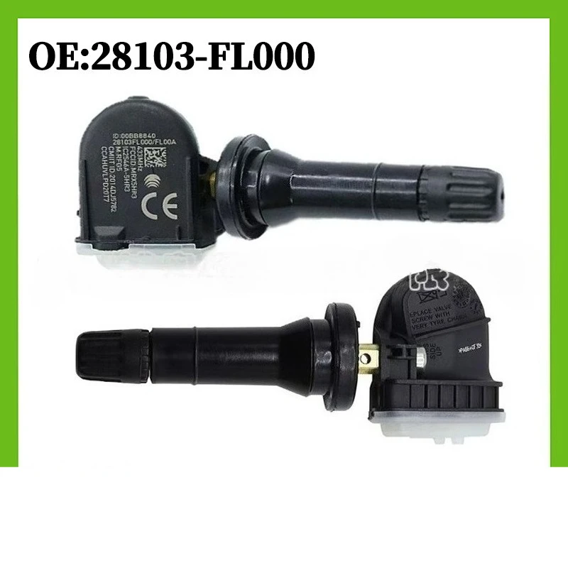 

28103FL000 28103-FL000 1/4pcs TPMS Tire Pressure Monitor Sensor for 2018 Subaru Crosstrek 2.0L 2019 Forester 2020 433MHZ