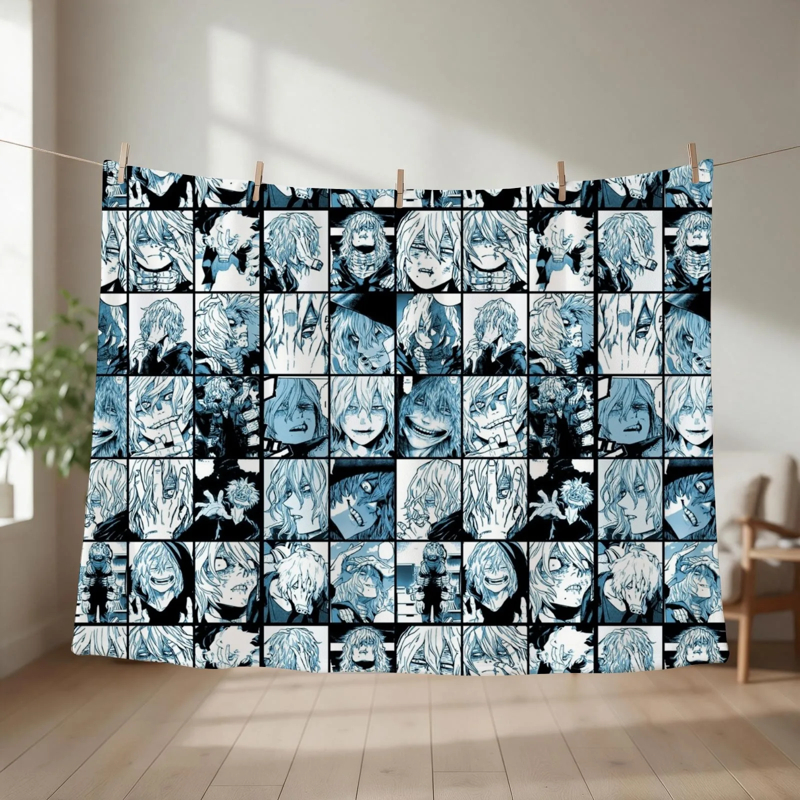 Shigaraki Collage (color version) Throw Blanket Soft Heavy Sofa Luxury Throw Blankets