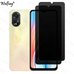 Anti-Spy Tempered Glass For Oppo A38 Privacy Screen Protector For Oppo A38 A18 A79 5G Full Cover Glue Glass For Oppo A38 Glass