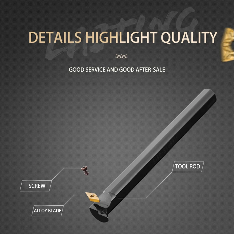 Kakarot Interne Turning Tool Holder S16Q-SVUCR11 S20R-SVUBR11 Carbide Inserts VBMT11 VBMT16 VCMT11 Draaibank Snijgereedschap