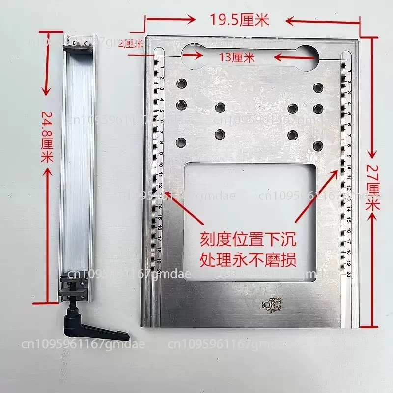 New marble machine portable cutting saw special cutting machine woodworking stone tile thickened baseplate backer