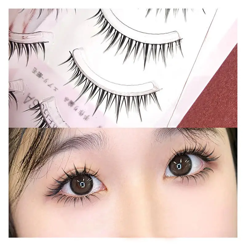 DIY Lashes Extension Kit Cute Cat Paw False Eyelashes For Enlarged Eyes Daily Dating Makeup Natural Make Up