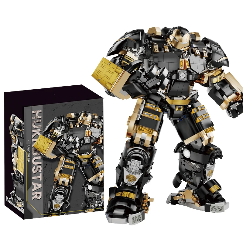 

Special Offer2300+pcs Black Hulk Buster Marvel Building Blocks Sets Iron Man Machine Toys Bricks Action Robot Figures Mol Holida