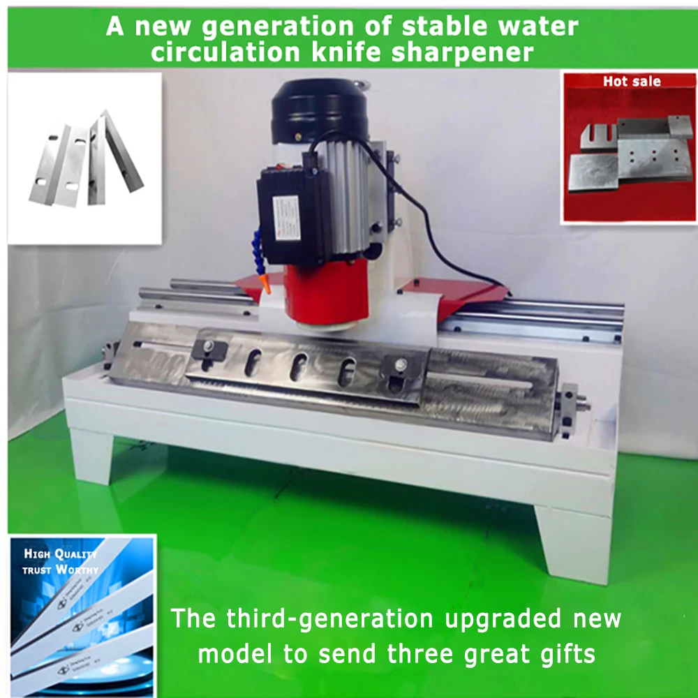 

1100W Grinding machine 220V/380V knife sharpener Straight line sharpener Herbal Woodworking planer