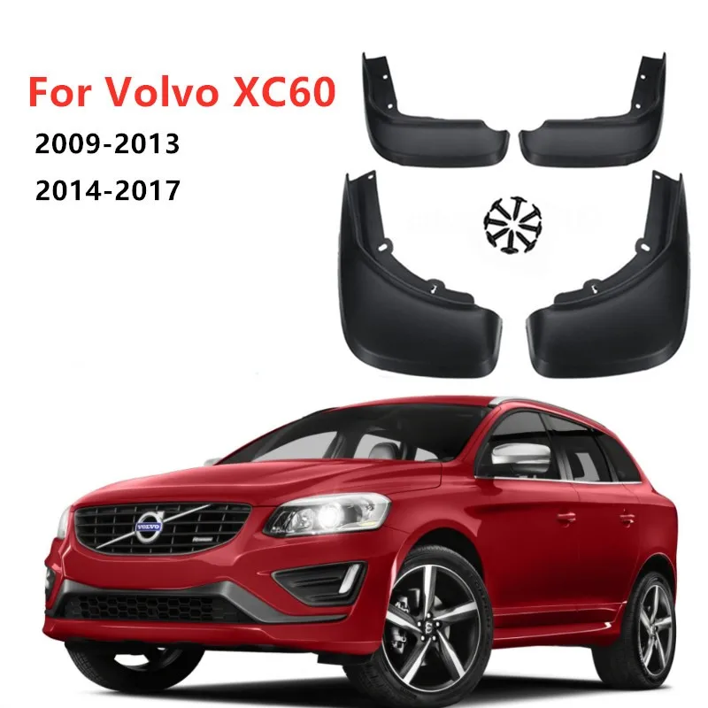 Car MudFlap Mudguards for Volvo XC60 2009 2010 2011 2012 2013 2014 2015 2016 2017 Accessories