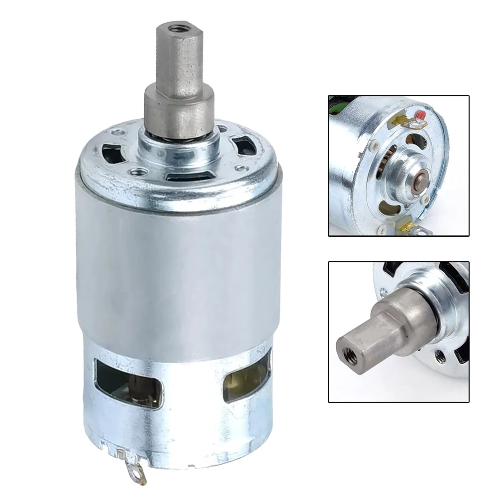 

Металлический двигатель постоянного тока типа 775, вал 12-25 В, фен и беспроводной пылеочиститель, оборудование, мотор, профессиональная мастерская или домашние проекты