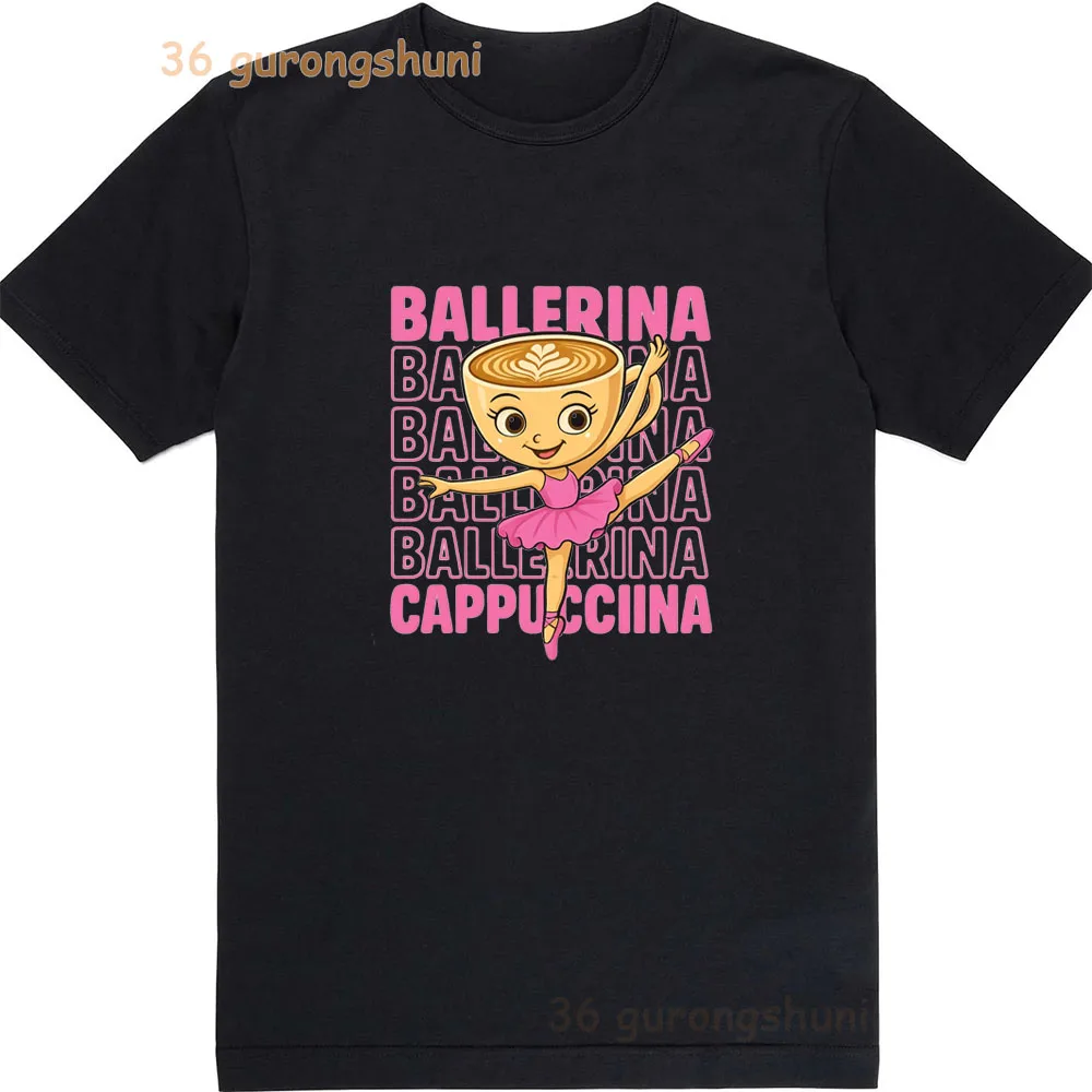 criancas-camiseta-bailarina-cappuccina-menino-t-camisa-para-menina-manga-curta-verao-topos-ballet-grafico-t-crianca-roupas-pretas-8-a-12