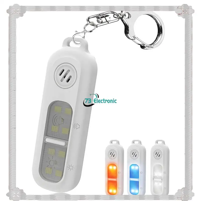 ضوء تحذير للسلامة الشخصية للتسليم لمدة 24 ساعة، ضوء ستروب وامض بثلاثة ألوان مع وظيفة الجري الليلي