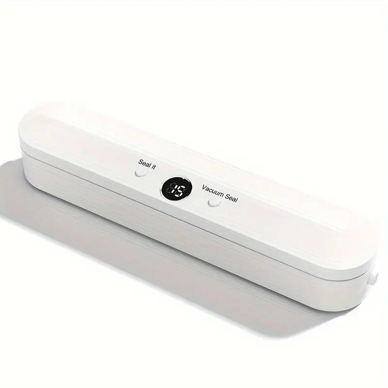 

Портативный электрический вакуумный упаковщик для дома и кухни, автоматическая машина для вакуумной упаковки пластиковых пакетов