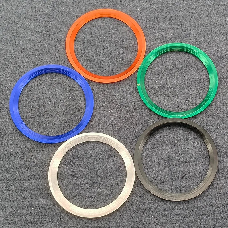 38mmx30.7mm SKX007 Curved GMT Aluminium Bezel Insert Fits SKX007 SKX009 SRPD SUB Watch NH35 NH36 Movement Watch Bezel Ring Parts - view 6