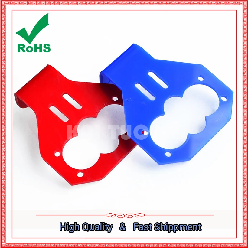 Cartoon Ultrasonic HC-SR04 Sensor Fixed Bracket (excluding ultrasound) Intelligent Car Matching