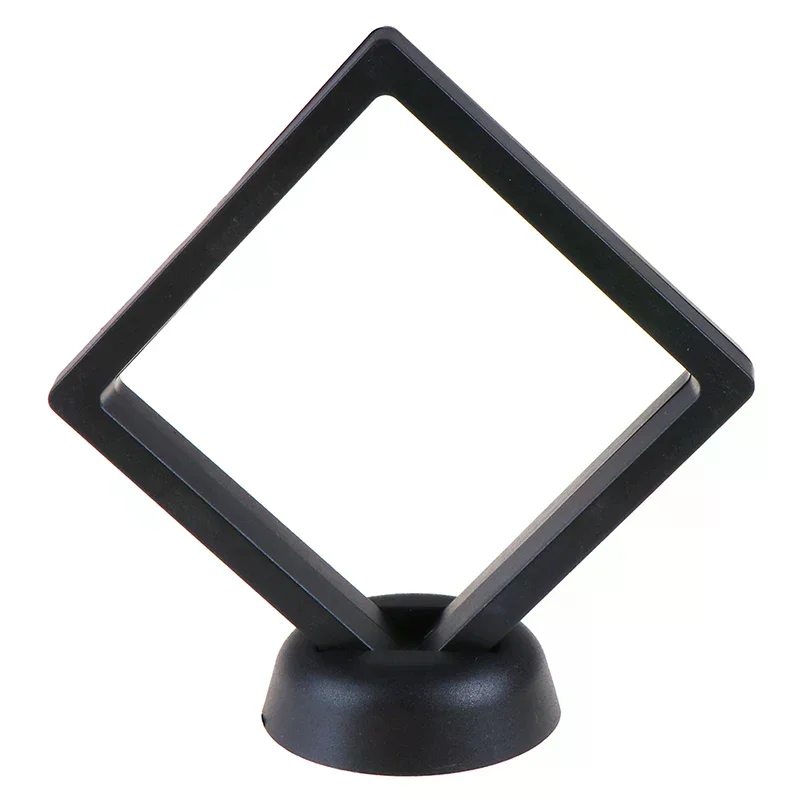 90-90-мм-черный-3d-плавающий-держатель-для-ювелирных-изделий-рамка-для-монет-коробка-с-подставкой