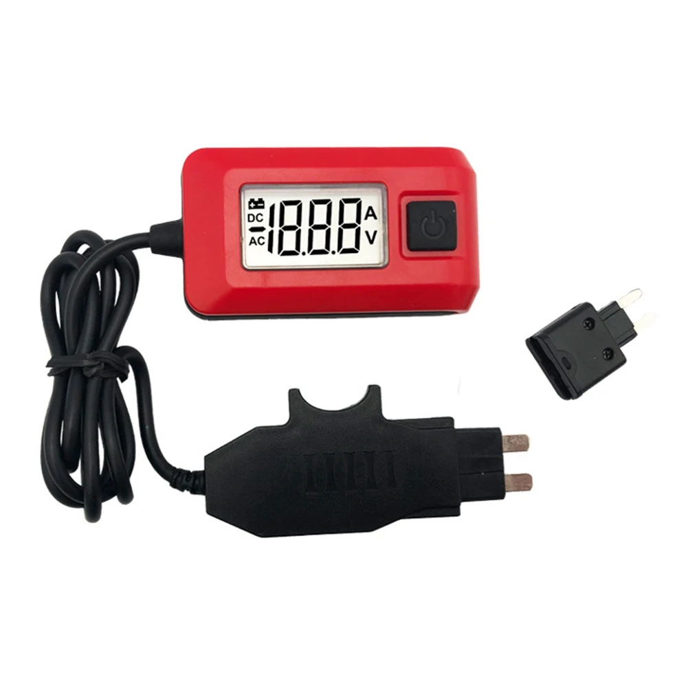 

12V Range 0.01~19.99A Car Circuit Tester Current Test Fuse Diagnostic Tool Repair Detector Galvanometer Automotive Accessories