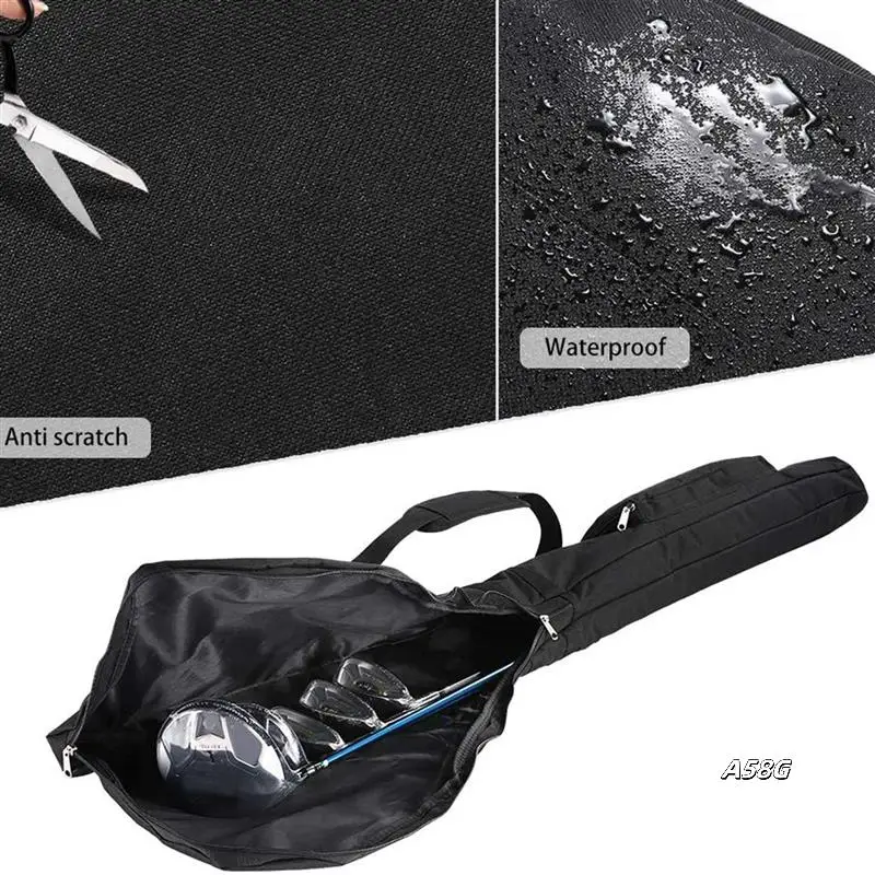 

3X Golf Foldable Bag-Driving Range Mini Training Practice Golf Bag Travel Case
