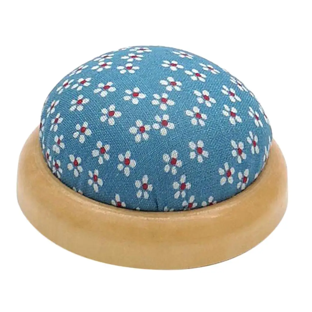 Half Round Shape Sewing Needle Pin Cushion for Sewing Embroidery 7cm