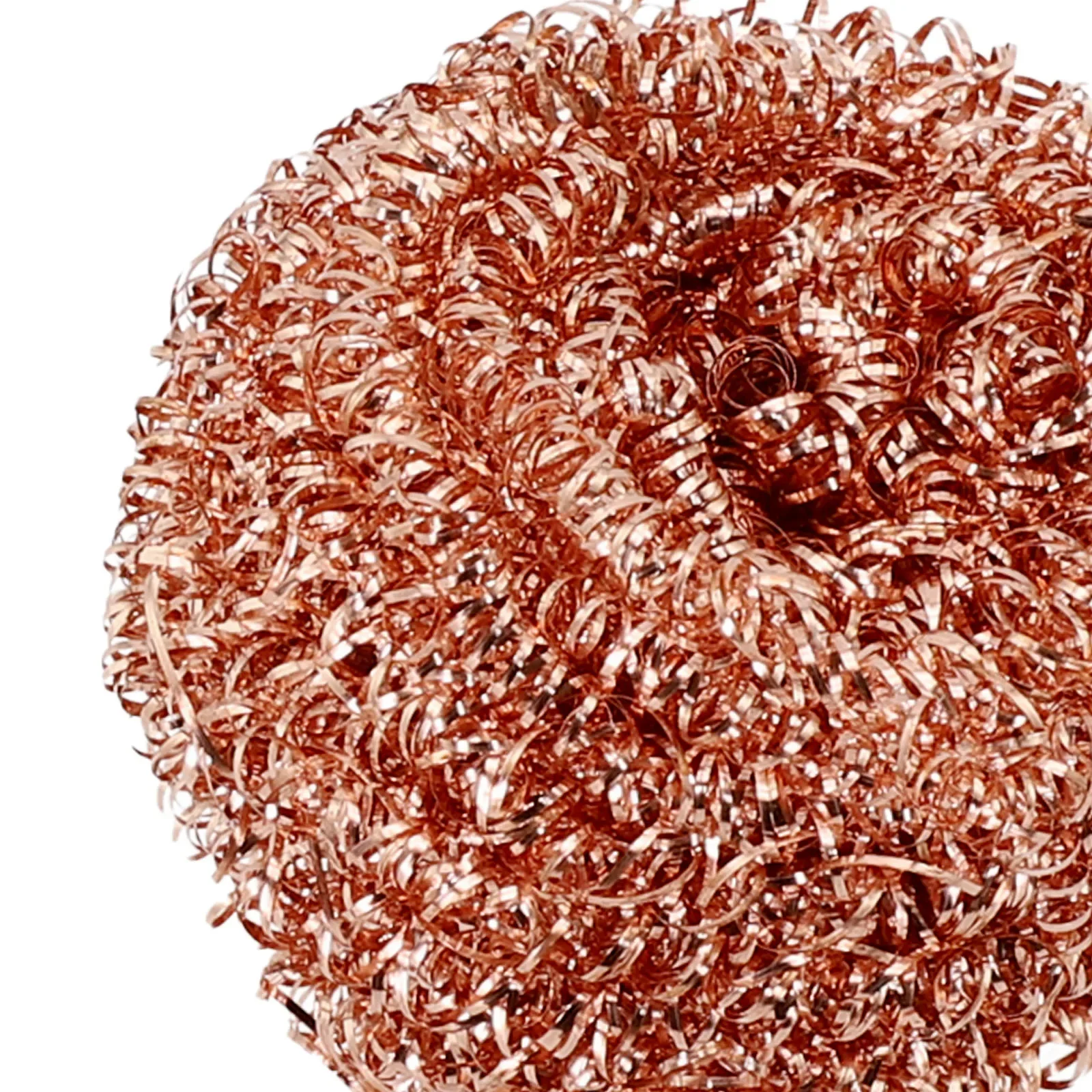 Bola de limpeza revestida de cooper, 3 peças, limpeza rápida, fio de cobre, suprimentos domésticos, panelas, laváveis