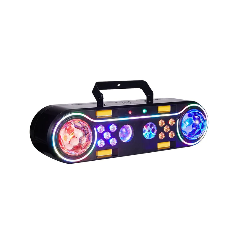 Multifunctional 100W Magic Ball Pattern Light Stage Laser Light Sound Active Auto Run DMX512 Strobe Color Atmosphere Lamp