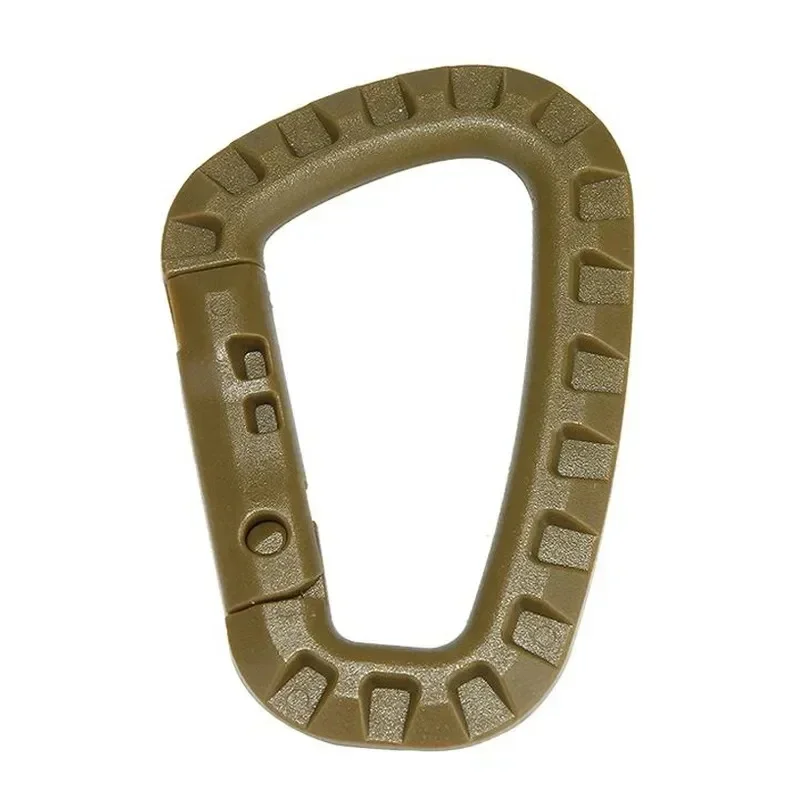 1-10Pcs Militärische taktische karabiner Clips Zubehör D-Ring Schnalle Bergsteigen Karabiner Rucksack Hängen Schlüssel Outdoor Gadget