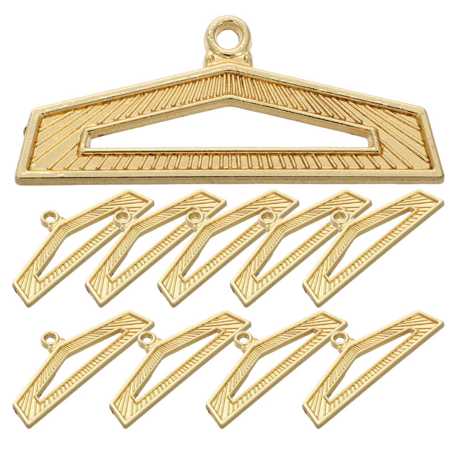 

10 Pcs Sports Medal Clasp and Trophy Display Shelf Rack Masonic Aprons Frame for Medals Letter Hanger Holder