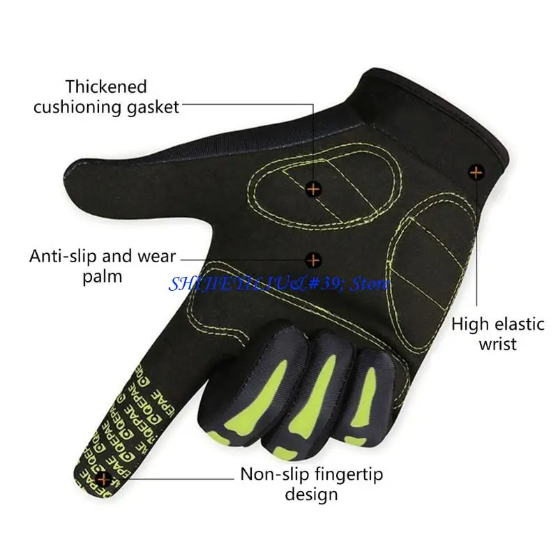 e21f-大人用ティーンスキーグローブ防風暖かさアウトドアスポーツ耐摩耗性ミトン