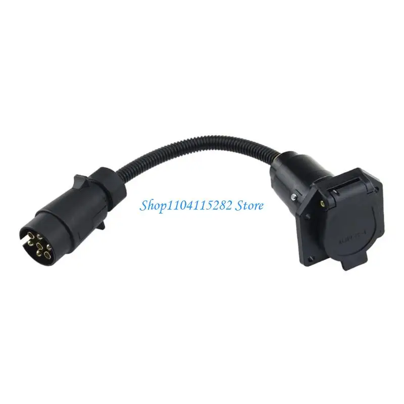 Heavy Duty Trailer Wiring Adapter Double Design 5 Pin 7 Pin Connector