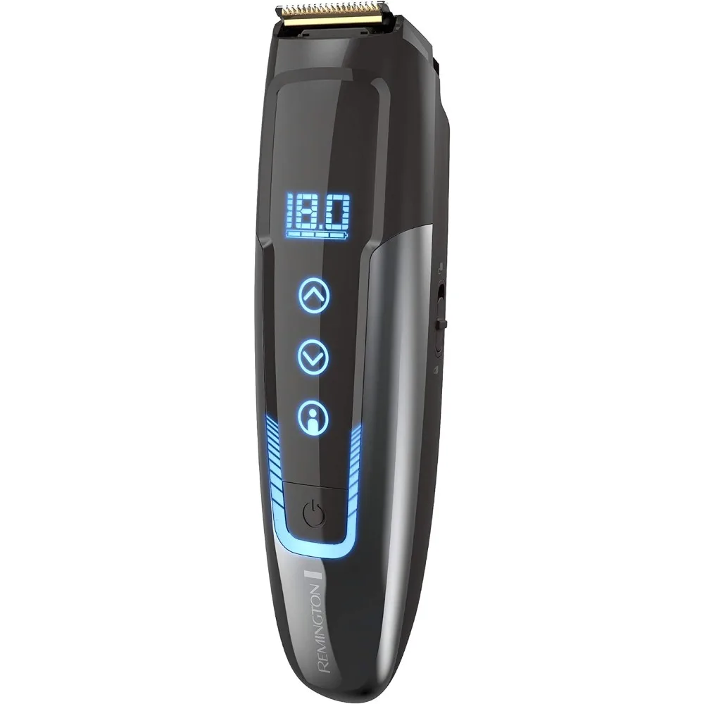 MB4700 Smart Beard Trimmer with Memory Settings and Digital Touch Screen, Rechargeable for Cordless Use