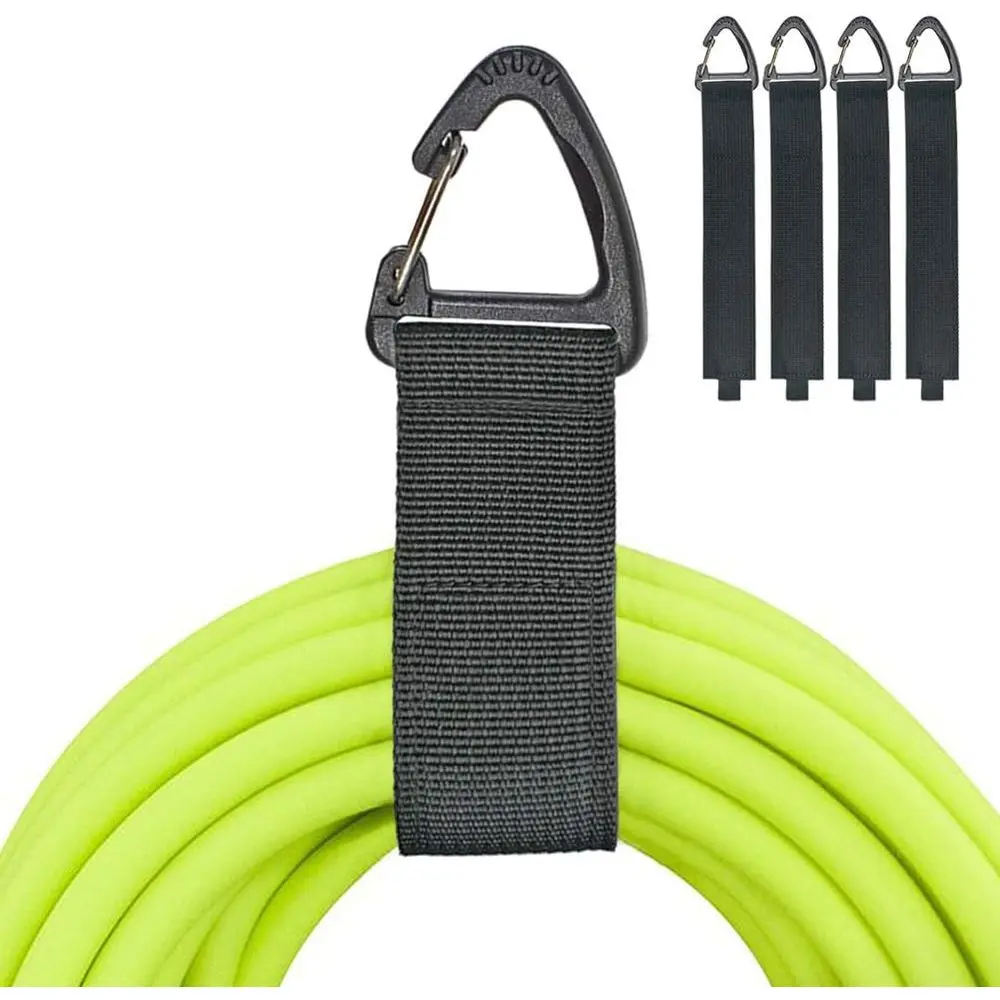 4-Pack 16-Inch Heavy-Duty Extension Cord Organizers for Garage Storage and Hanger Solutions