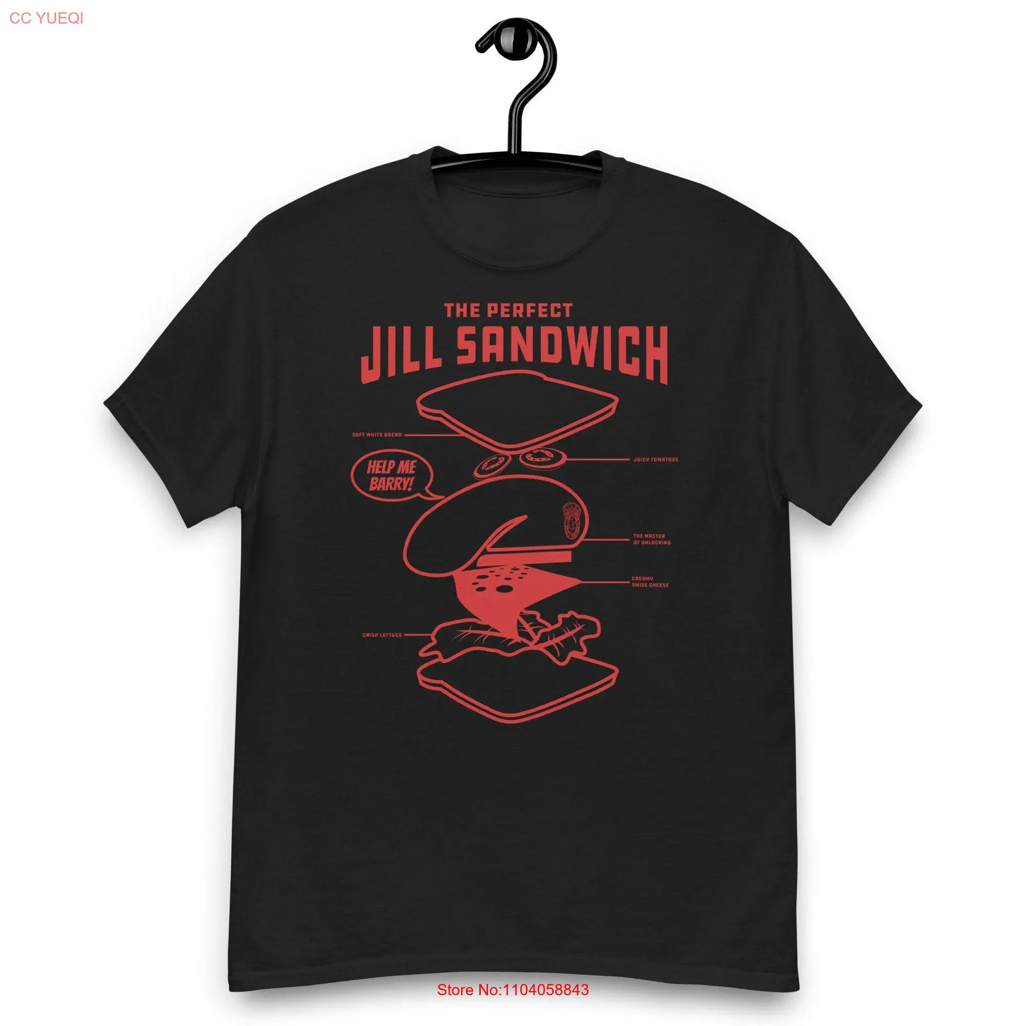 The Perfect Jill Sandwich T shirt long or short sleeves