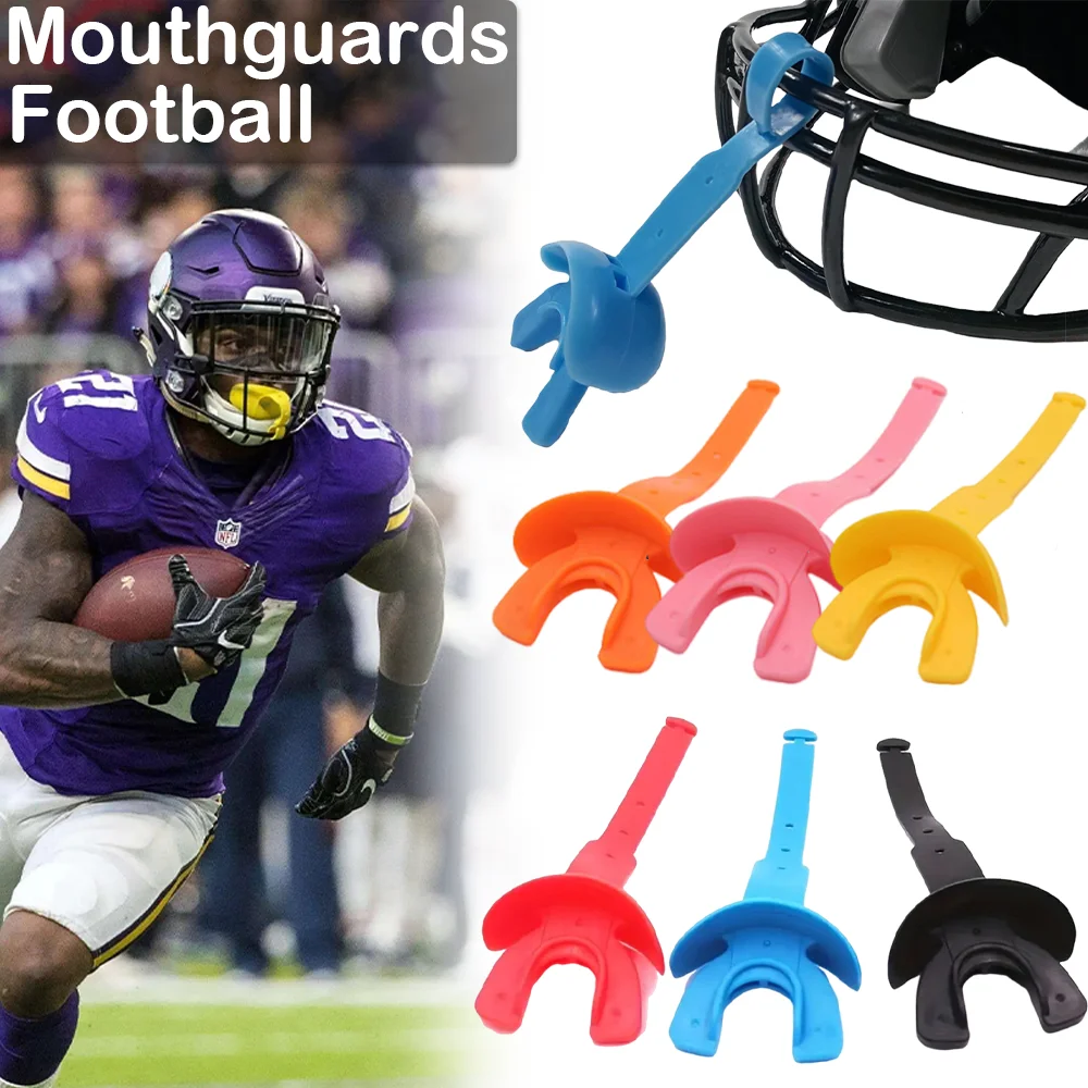 

1Pc Rugby Teeth Guard American Football Mouth Guard Double Layer Protection Sports Protective Gear Protect Teeth Boxing