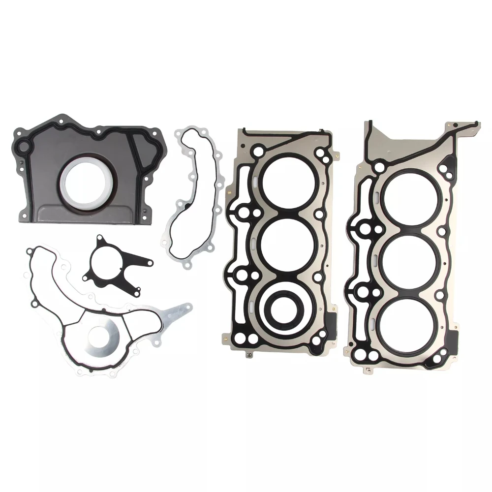 Peças de motor Conjunto de junta completa, Fit 2.0 3.0 3.8 L T, V6, GAS DOHC M156 M157 14-22 para Maserati Ghibli Levante OEM 324016 3.0T