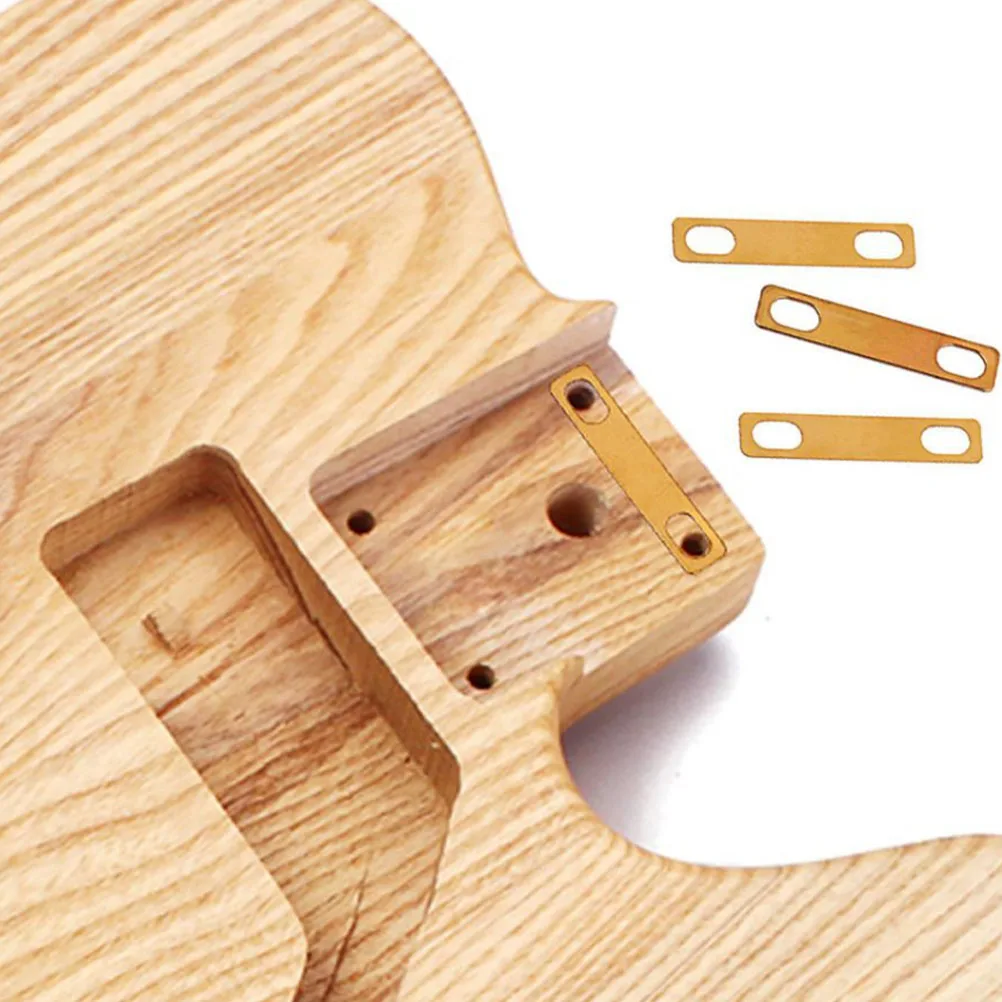 

1Set Shim 0.2mm 0.5mm 1Mm Guitar Neck Shims Professional Heightening Gasket Lightweight Compact Design