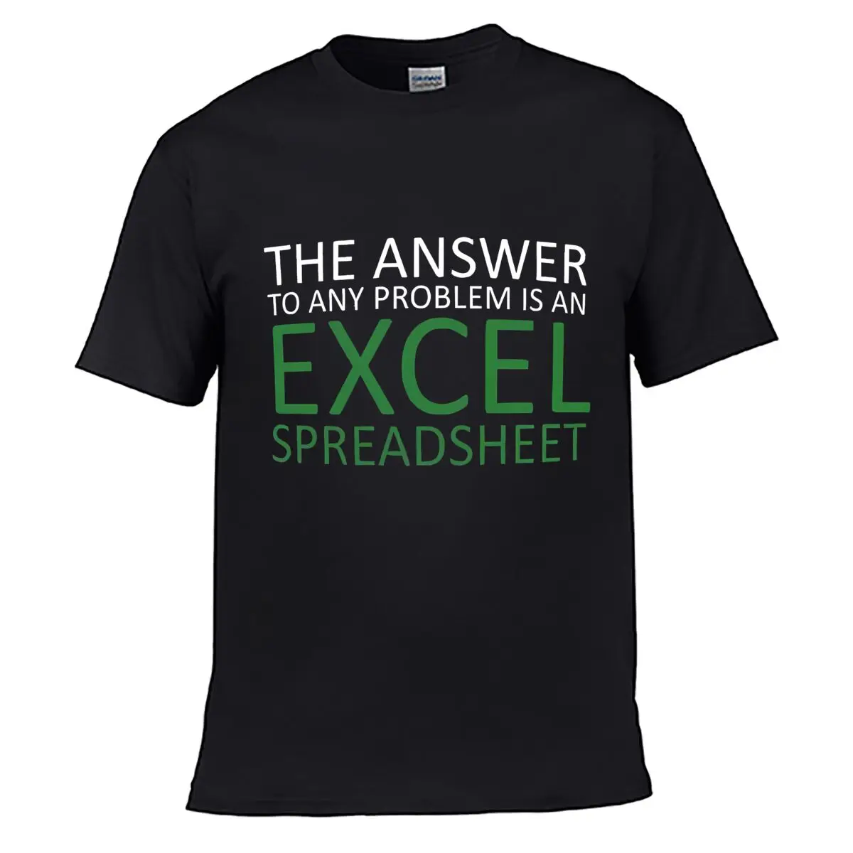 Excel Spreadsheet Answer Problem Solid Washed Vintage Tee Distressed Loose