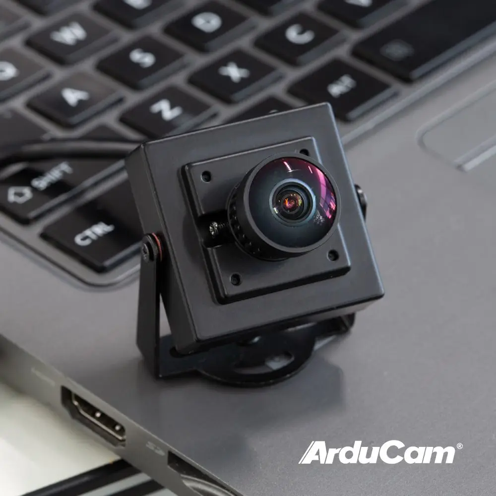 Arducam 1080P Low Light WDR โมดูลกล้อง USB โลหะ, 2MP 1/2.8 "CMOS IMX291 160 องศามุมกว้าง Mini UVC Webca