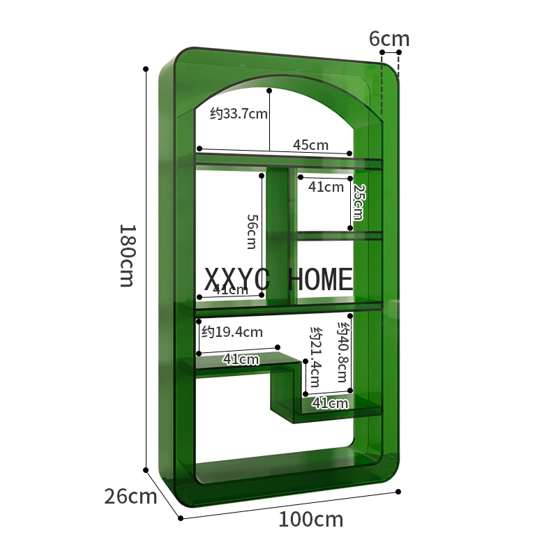 Acrylic Clothing Store Shoe Bag Display Rack Shoe Store Multi-Layer Shelf Storage Rack Multi-Functional Storage Rack