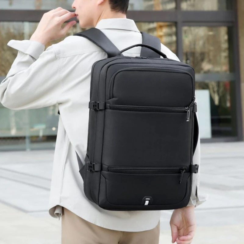 

Мужской повседневный рюкзак большой емкости для деловых поездок, многофункциональный рюкзак для ноутбука, дорожная рабочая сумка для путешествий на открытом воздухе