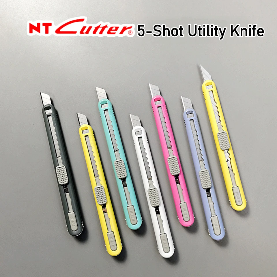 NT Cutter Utility Knife ABS Handle 30-Degree Angled Blade Cartridge Knife for Precision Cutting A-551P A-552P  KLT-20