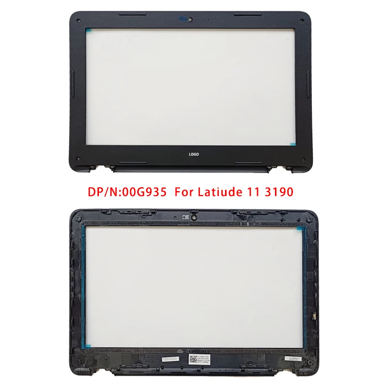 Imagem -05 - Acessórios para Laptop para Dell Latitude 11 3190 em Lcd Tampa Traseira Palmrest Fundo com Logotipo 04r0ft 00g935 017mhw Novo